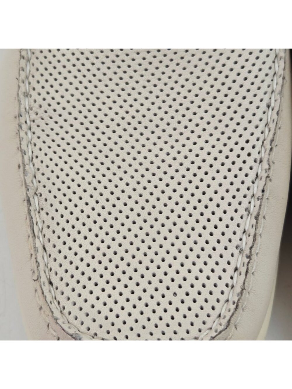 Rockport Mule Loafers Womens Size 9 Beige Leather Perforated Slip On Comfort - Picture 6 of 11